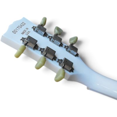 Custom Crown SG Angus White Finish Electric Guitar - Image 3