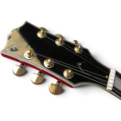Custom Crown SG Red Finish Electric Guitar 3 Pickups - Image 2