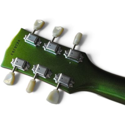 Custom Crown SG Angus Metallic Green Finish Electric Guitar - Image 2