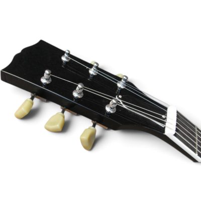 Custom Crown SG Angus Black Finish Batwing Pickguard Guitar - Image 6