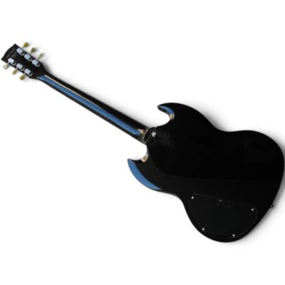 Custom Crown SG Angus Black Finish Batwing Pickguard Guitar - Image 5