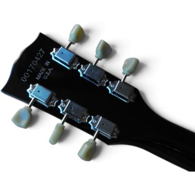 Custom Crown SG Angus Black Finish Batwing Pickguard Guitar - Image 3