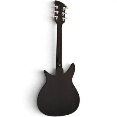 Custom Nova Black Jetglo 325C64 21 Inch Scale Length Lennon Guitar Bigsby Tremolo - Image 8