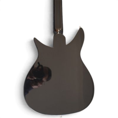 Custom Nova Black Jetglo 325C64 21 Inch Scale Length Lennon Guitar Bigsby Tremolo - Image 9