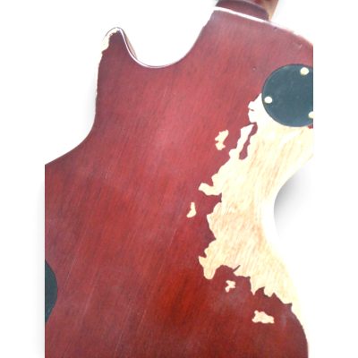 Custom Crown Gary Moore Iced Tea Burst Flamed Maple Top Electric Guitar - Image 2