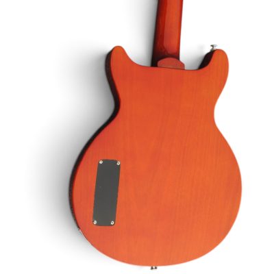 Custom Crown Junior Double Cutaway P90 Pickups Armstrong Rust Red Orange Electric Guitar - Image 2