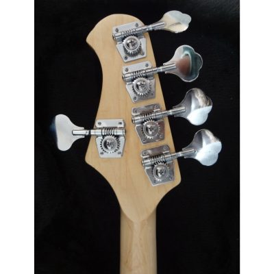 Custom Aether Blue Burst 5 String Bass Single Pickups - Image 2