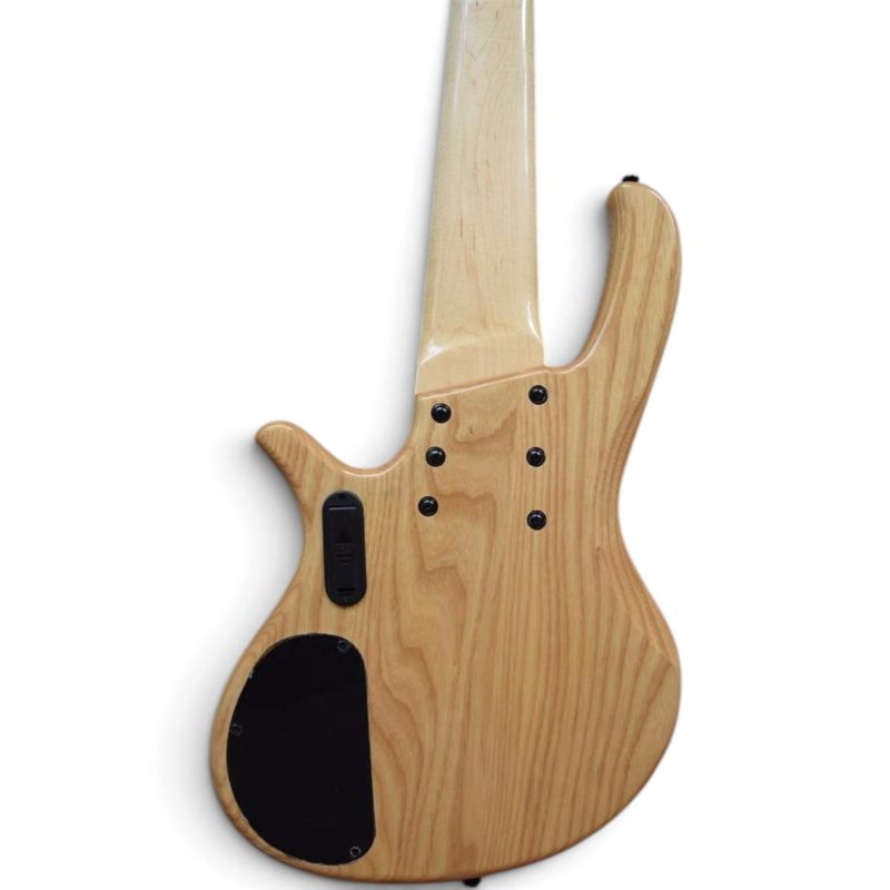 Custom Solis Natural Birdseye Burl 6 String Bass – Custom Guitar Atelier