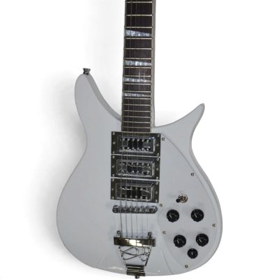 Custom Nova White 325 Lennon 6 String Electric Guitar