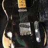 Custom Regent Black Heavy Relic Aged Electric Guitar