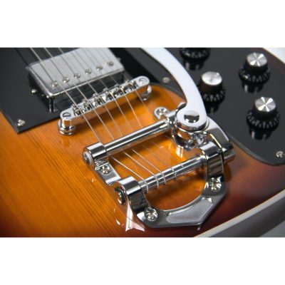 Custom Regent Thinline Tobacco Burst Finish Bigsby Electric Guitar - Image 2