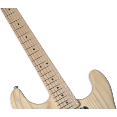 Custom Regent Natural Finish Floyd Rose Tremolo Guitar - Image 2