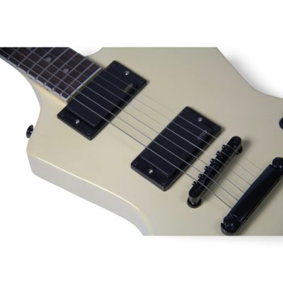 Custom Crown Cream Modernistic Explorer Electric Guitar - Image 2