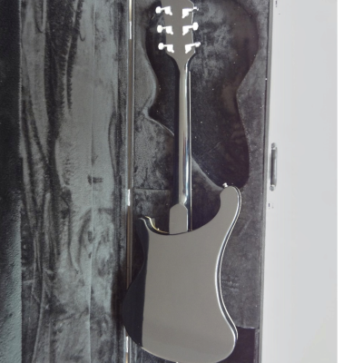 Custom Nova 4003 Black Jetglo 6 String Guitar - Image 2