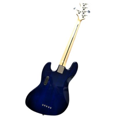 Custom Regent Transparent Blue Marcus Miller 5 String Bass - Image 2