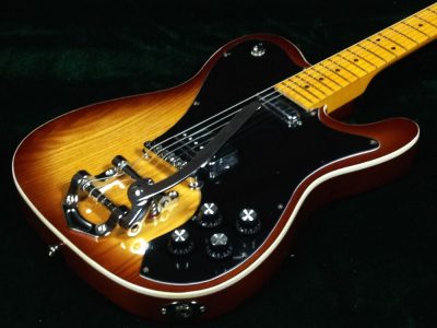 Custom Regent Thinline Tobacco Burst Ash Bigsby Electric Guitar - Image 4