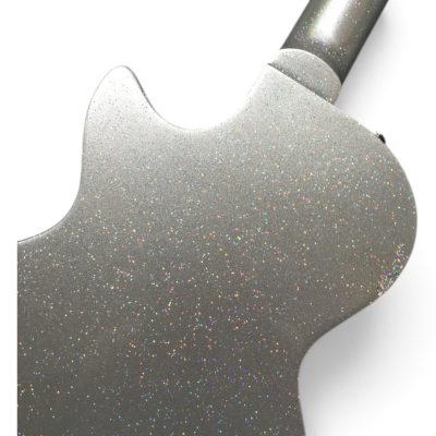 Custom Crown Junior Single Cutaway P90 Pickups Armstrong Metallic Silverdust Electric Guitar - Image 2