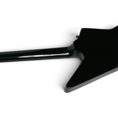 Custom Obsidian Hetfield EII Explorer Black Electric Guitar - Image 2