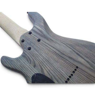 Custom Titan Holcomb Satin Rusty Grey 8 String Guitar - Image 2