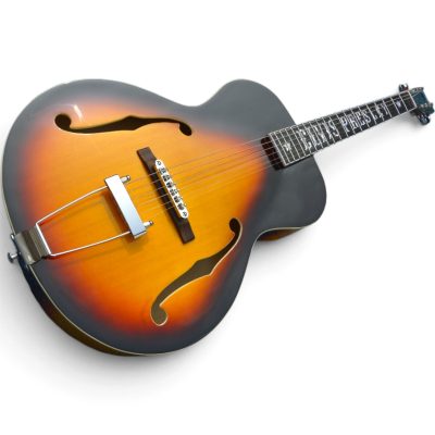 Custom Crown Masterbilt Tobacco Burst Presley Archtop Acoustic Guitar - Image 3