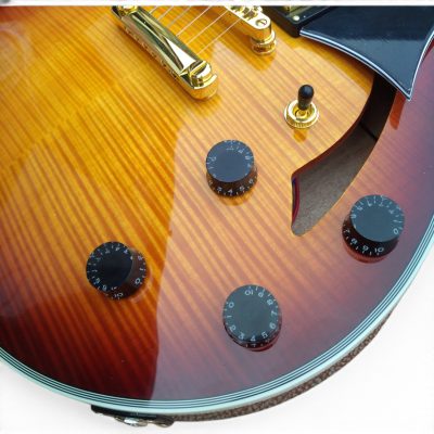 Custom Crown Johnny A Sunset Glow Flame Maple Top Bigsby Vibrato Tailpiece Guitar - Image 5