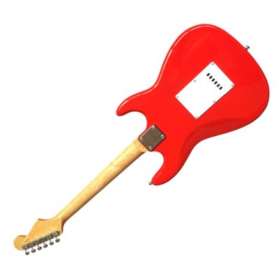 Custom Regent Left Handed Candy Apple Red Jimmie Vaughan Electric Guitar - Image 4