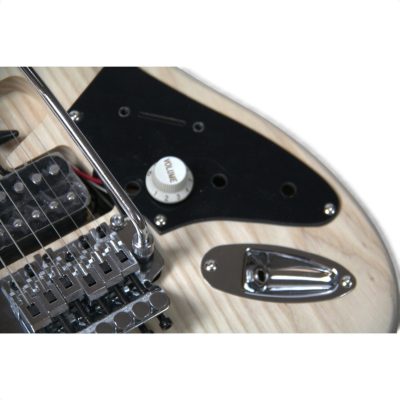 Custom Regent Natural Finish Floyd Rose Tremolo Guitar - Image 3