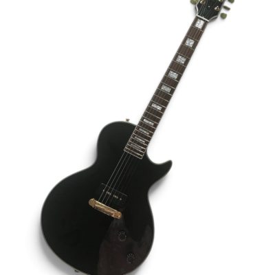 Custom Crown Black Beauty Single P90 Pickups Electric Guitar - Image 7