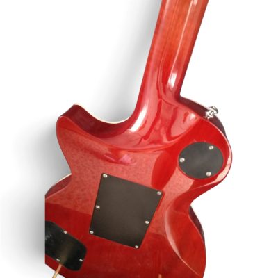 Custom Crown 1960 Iced Tea Flame Maple Top Slim Tapered Neck Profile Floyd Rose Tremolo Guitar - Image 6