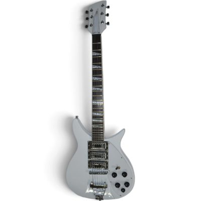 Custom Nova White 325 Lennon 6 String Electric Guitar - Image 5