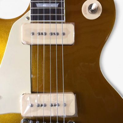 Custom Crown Goldtop P90 Pickups Metallic Joe Bonamassa Electric Guitar Left Handed - Image 3