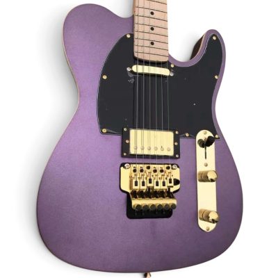 Custom Regent Metallic Paradise Purple Floyd Rose Tremolo Electric Guitar