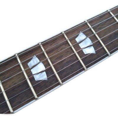 Custom Crown Johnny A Pelham Blue Burst Flame Maple Top Bigsby Vibrato Tailpiece Guitar - Image 9