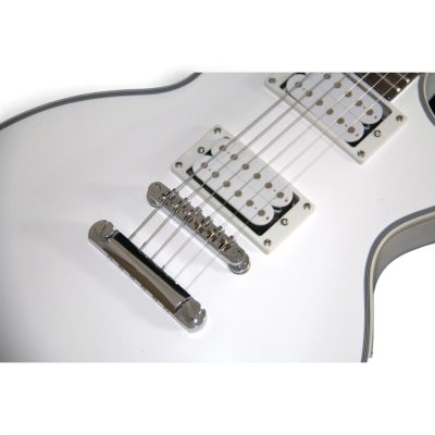 Custom Crown White Buckethead Electric Guitar Push Button Kill Switch - Image 6