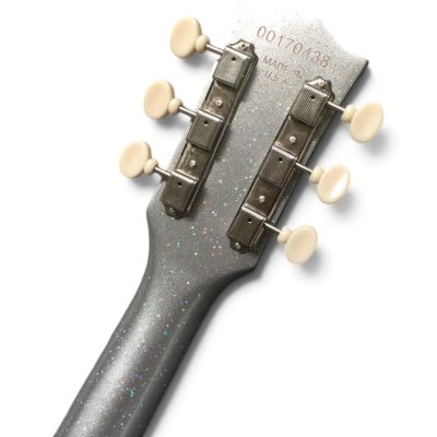Custom Crown Junior Single Cutaway P90 Pickups Armstrong Metallic Silverdust Electric Guitar - Image 8