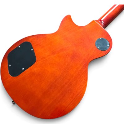 Custom Crown Reissue Cherry Tobacco Burst Flamed Maple Top Electric Guitar - Image 5