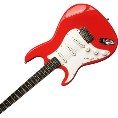 Custom Regent Left Handed Candy Apple Red Jimmie Vaughan Electric Guitar - Image 5