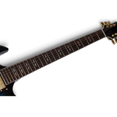 Custom Crown SG Supreme Blue Burst Flamed Maple Top Electric Guitar - Image 4