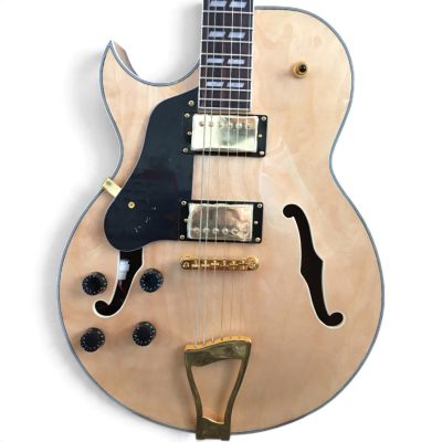 Custom Crown ES175 Natural Hollow Body Archtop Florentine Cutaway Guitar