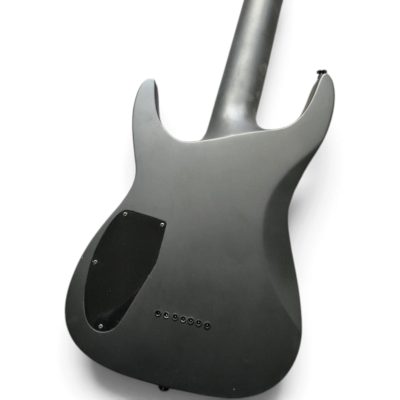 Custom Obsidian Head Black Satin MH-417 7 String Electric Guitar - Image 6