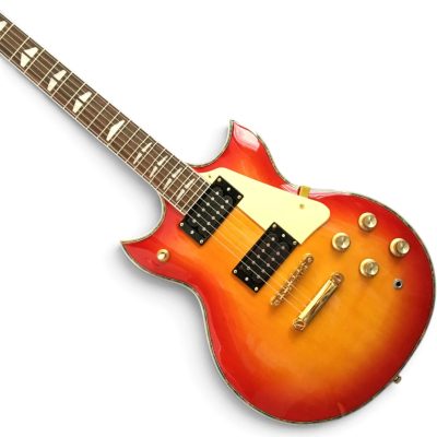 Custom Pearl Santana SG3000 Sunburst Finish Electric Guitar Abalone Binding - Image 4