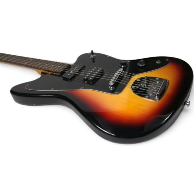Custom Regent Lars Frederiksen Sunburst Blacktop Finish Jazzmaster Guitar - Image 6