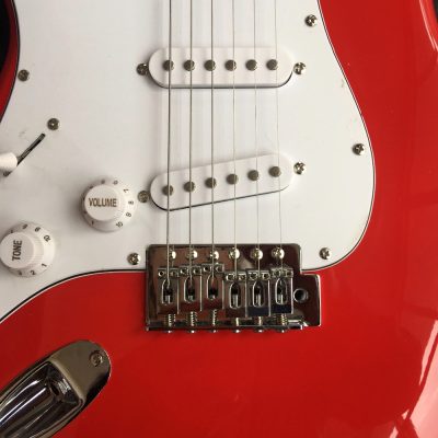 Custom Regent Left Handed Candy Apple Red Jimmie Vaughan Electric Guitar - Image 8