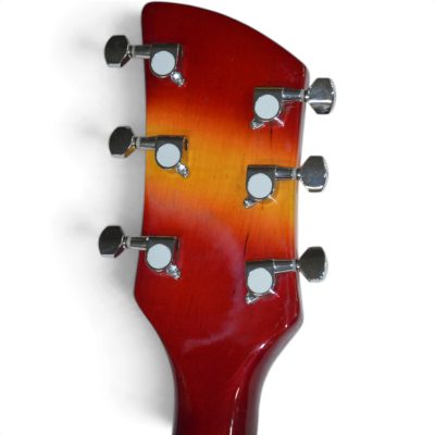 Custom Nova Fireglo Sunburst Finish 620 Solid Body Electric Guitar - Image 5