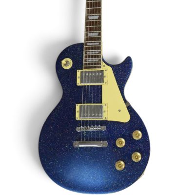 Custom Crown Silverdust Sparkle Tommy Electric Blue Guitar