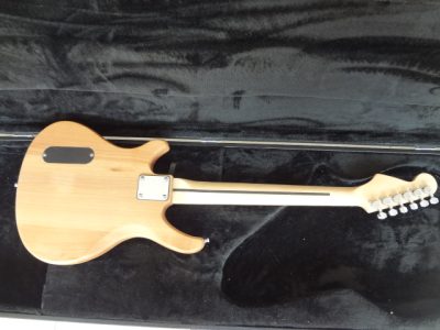 Custom Regent Mermaid Carved Engrave Natural Hand Rubbed Oil Finish Guitar - Image 7