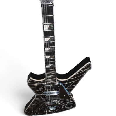 Custom Aurelius PS2000 Paul Stanley Cracked Mirror Finish Electric Guitar - Image 4