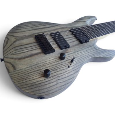 Custom Titan Holcomb Satin Rusty Grey 8 String Guitar