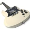 Custom Crown Alpine White SG Jimi Finish Electric Guitar