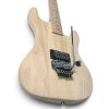 Custom Regent Natural Finish Explorer Floyd Rose Tremolo Guitar